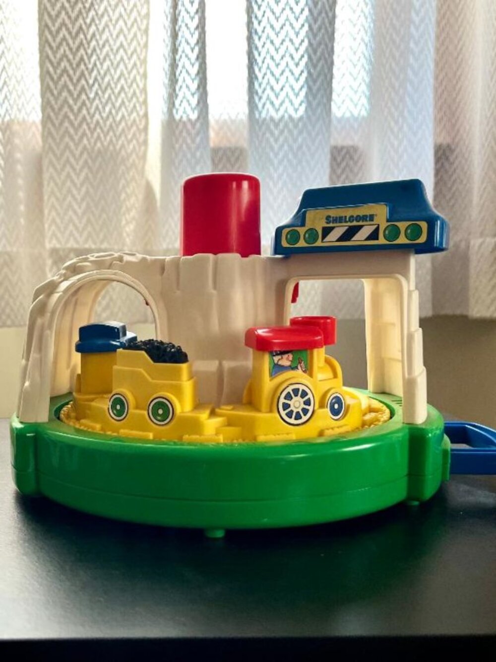 Vintage Shelcore Push and Spin Train